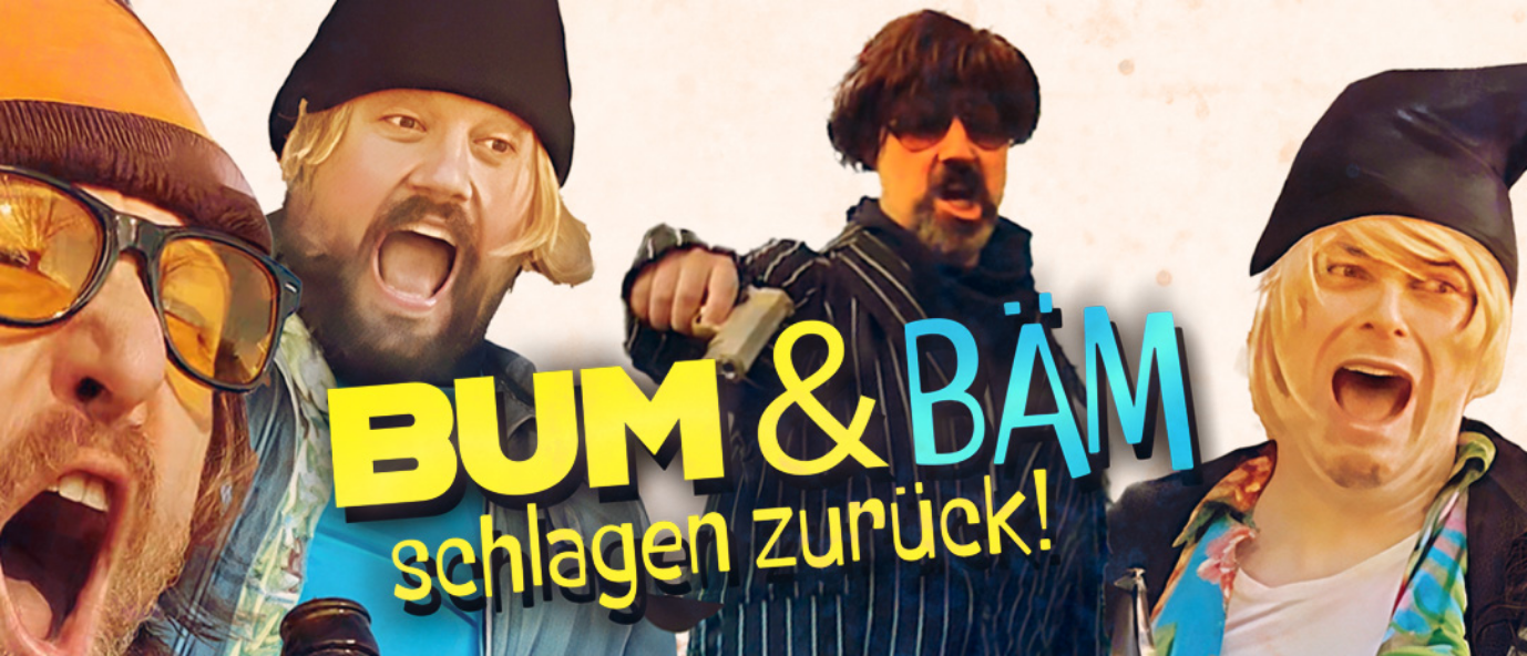 Bum und Bm schlagen zurck! - Cover - Tablet-PC - Huckflix